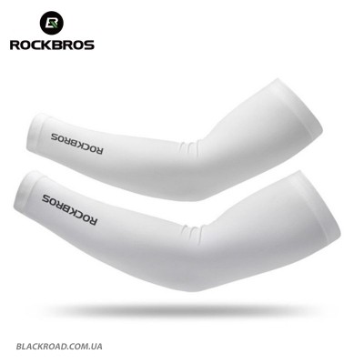 Нарукавники Rockbros XT001BK білі