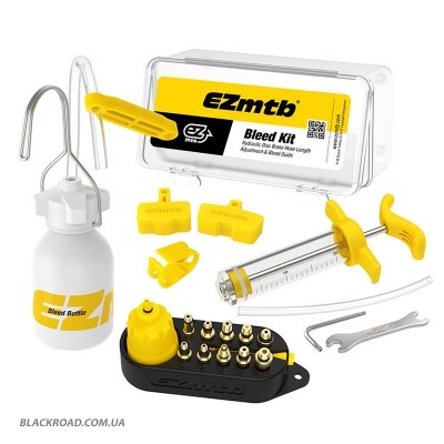 Набір EZmtb metal Bleeding Kit Professional для прокачування гідравлічних гальм SHIMANO, SRAM, TEKTRO, AVID, MAGURA